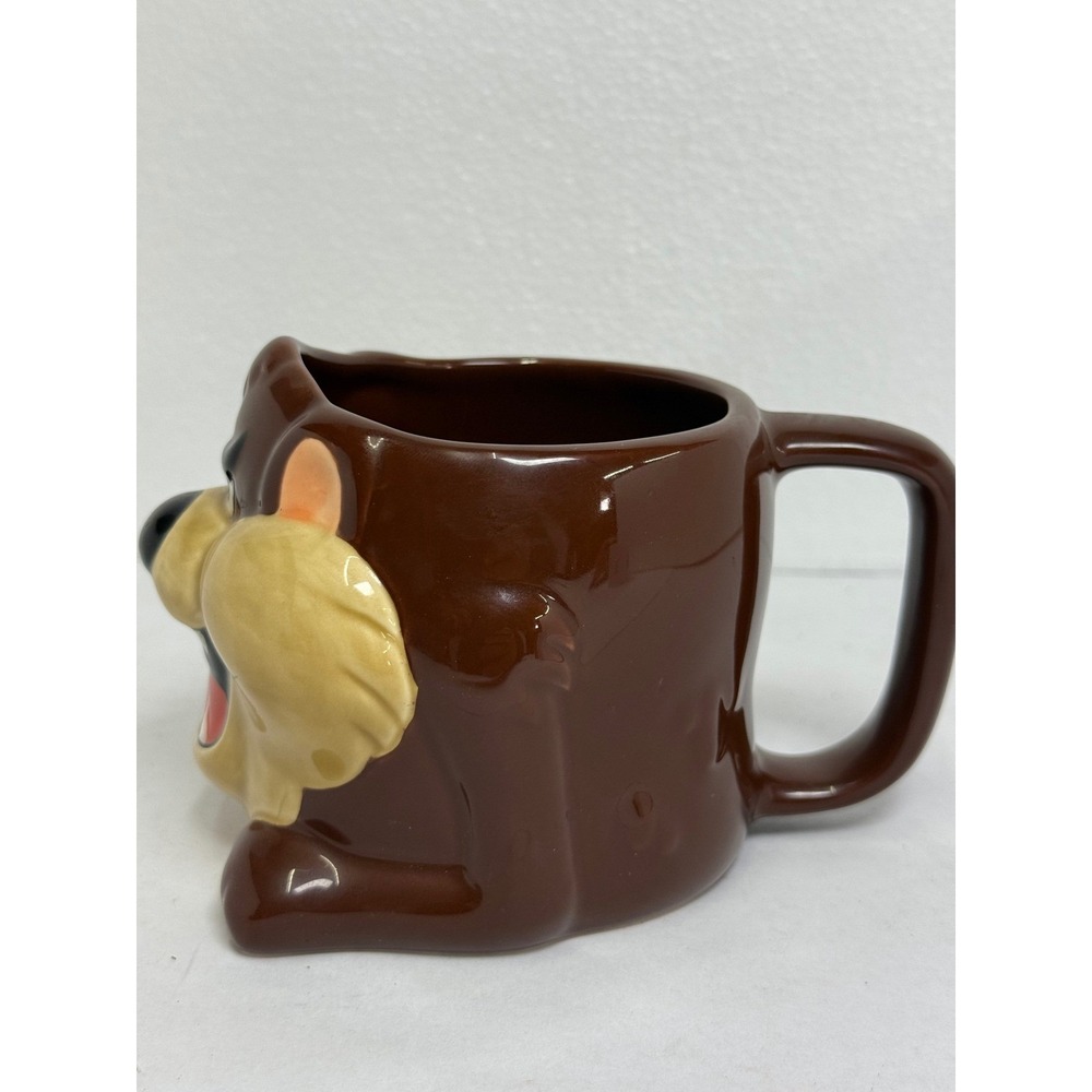 Tasmanian Devil Taz 1989 Vintage‎ 3D Ceramic Applause Mug Brown  660006 - Picture 2 of 5